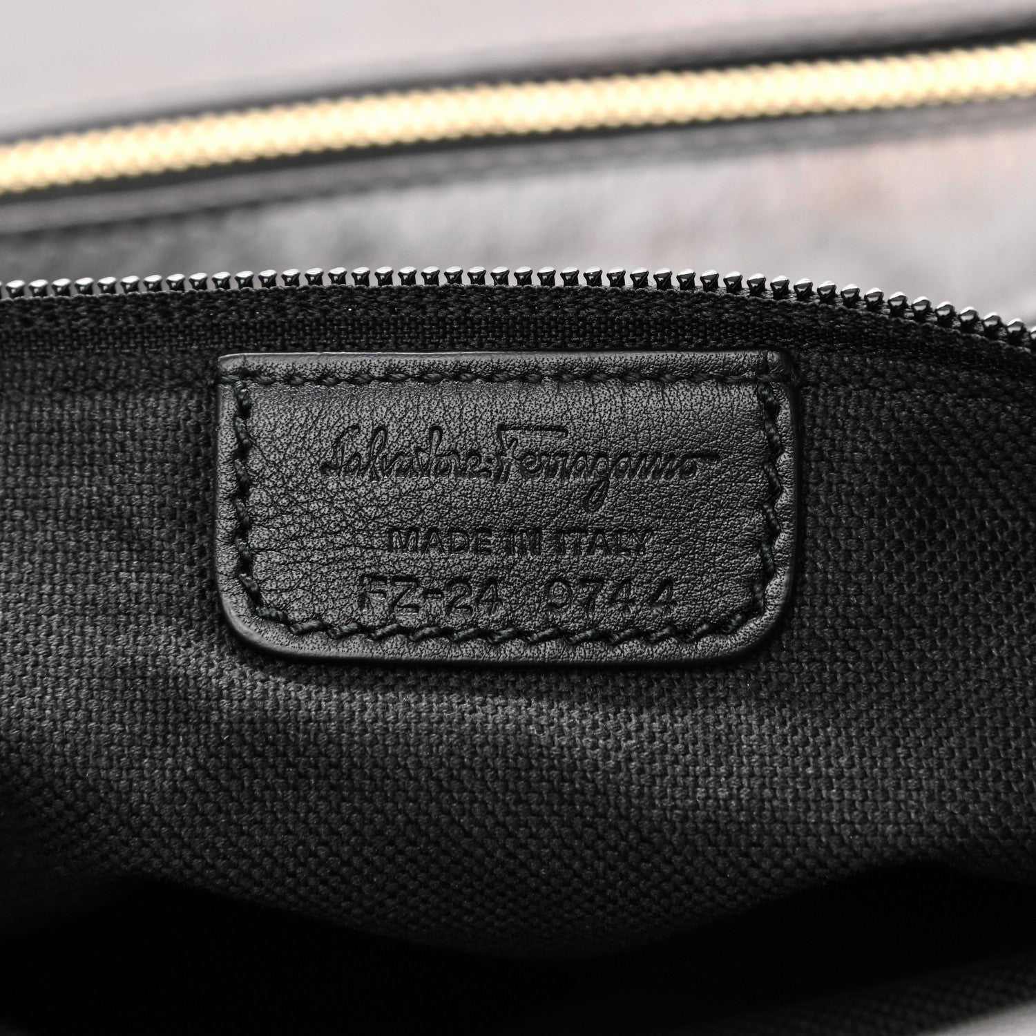 Salvatore Ferragamo Calfskin Nevada Gancini Backpack Black 6 of 11