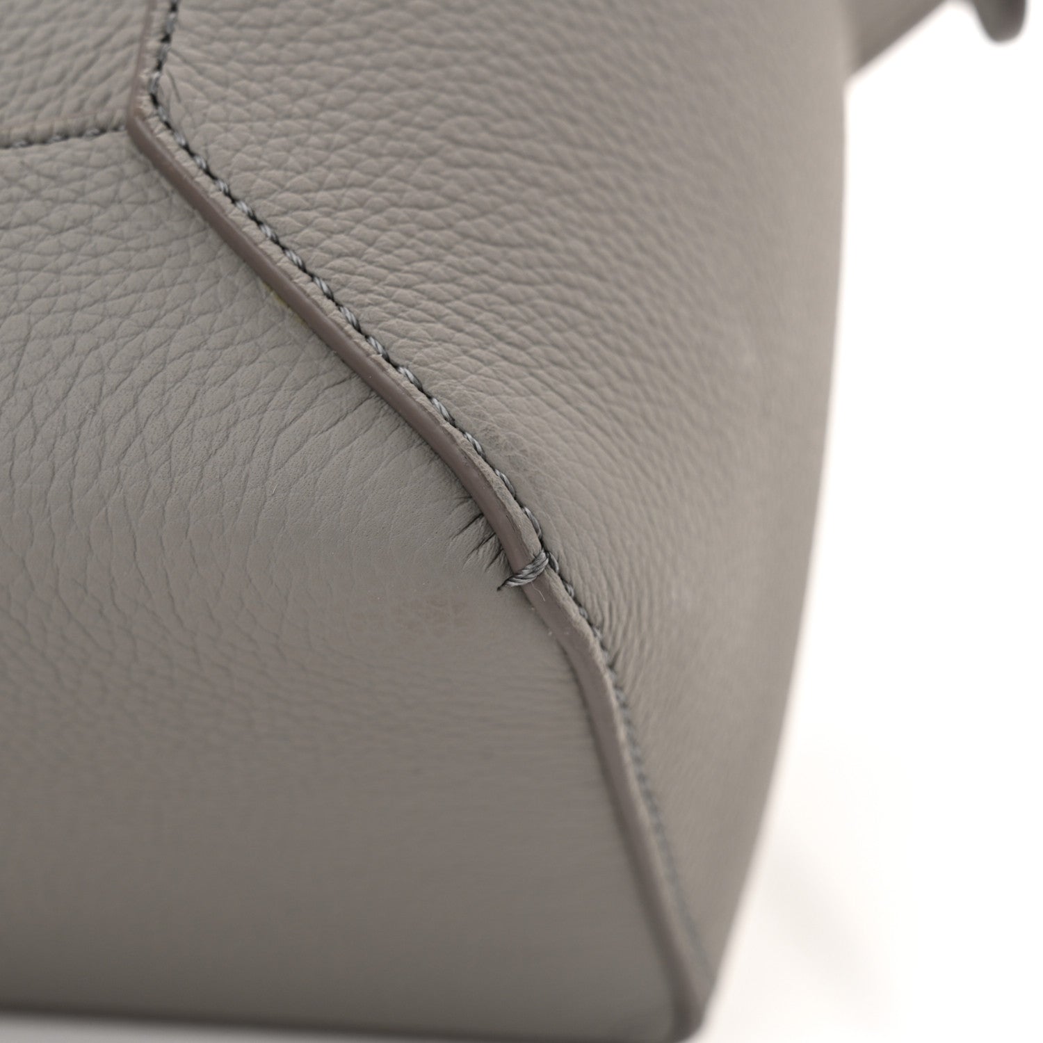 Loewe Soft Grained Calfskin Small Puzzle Edge Bag Pearl Grey 10 of 10