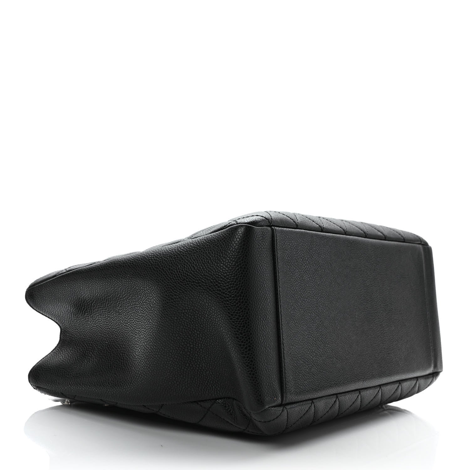 Chanel Caviar Quilted Grand Shopping Tote GST Black 4 of 11