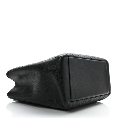 Chanel Caviar Quilted Grand Shopping Tote GST Black 4 of 11