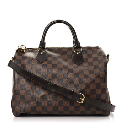 Louis Vuitton Damier Ebene Speedy Bandouliere 30 1 of 21