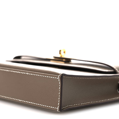 Hermes Madame Calfskin Kelly Elan Etoupe 10 of 12