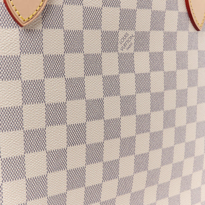 Louis Vuitton Damier Azur Neo Neverfull MM Rose Ballerine 11 of 13