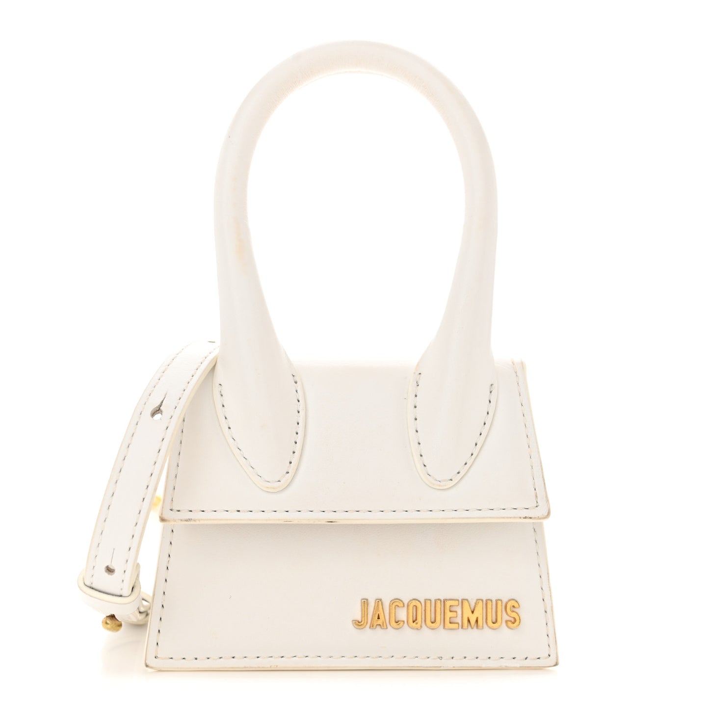 Smooth Calfskin Le Chiquito White