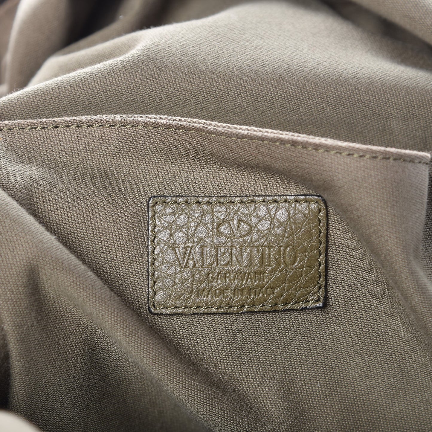 Canvas Butterfly Backpack Camo Green