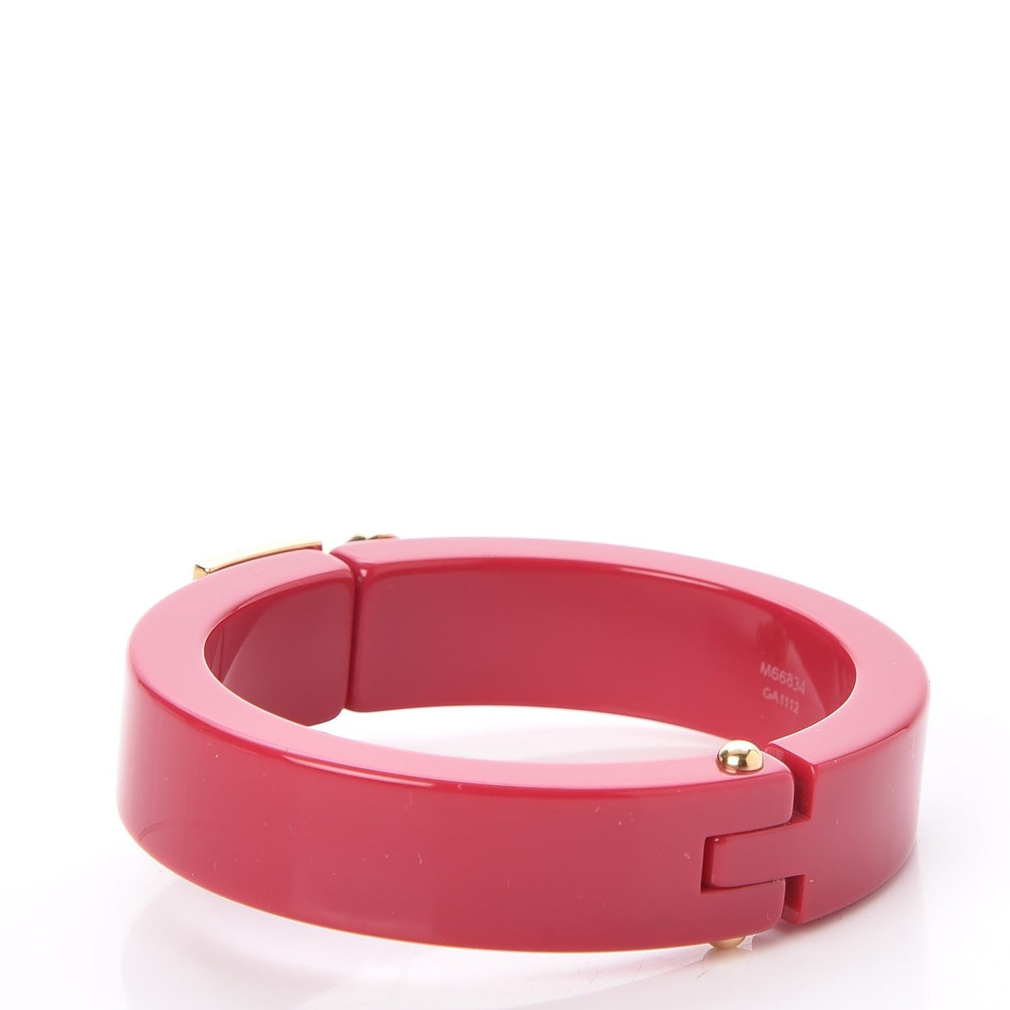 Resin Lock Me Bracelet Rose Indien
