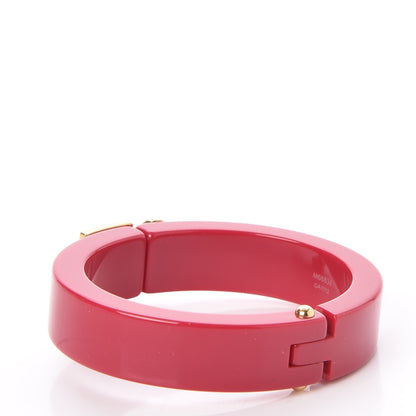 Louis Vuitton Resin Lock Me Bracelet Rose Indien 3 of 7