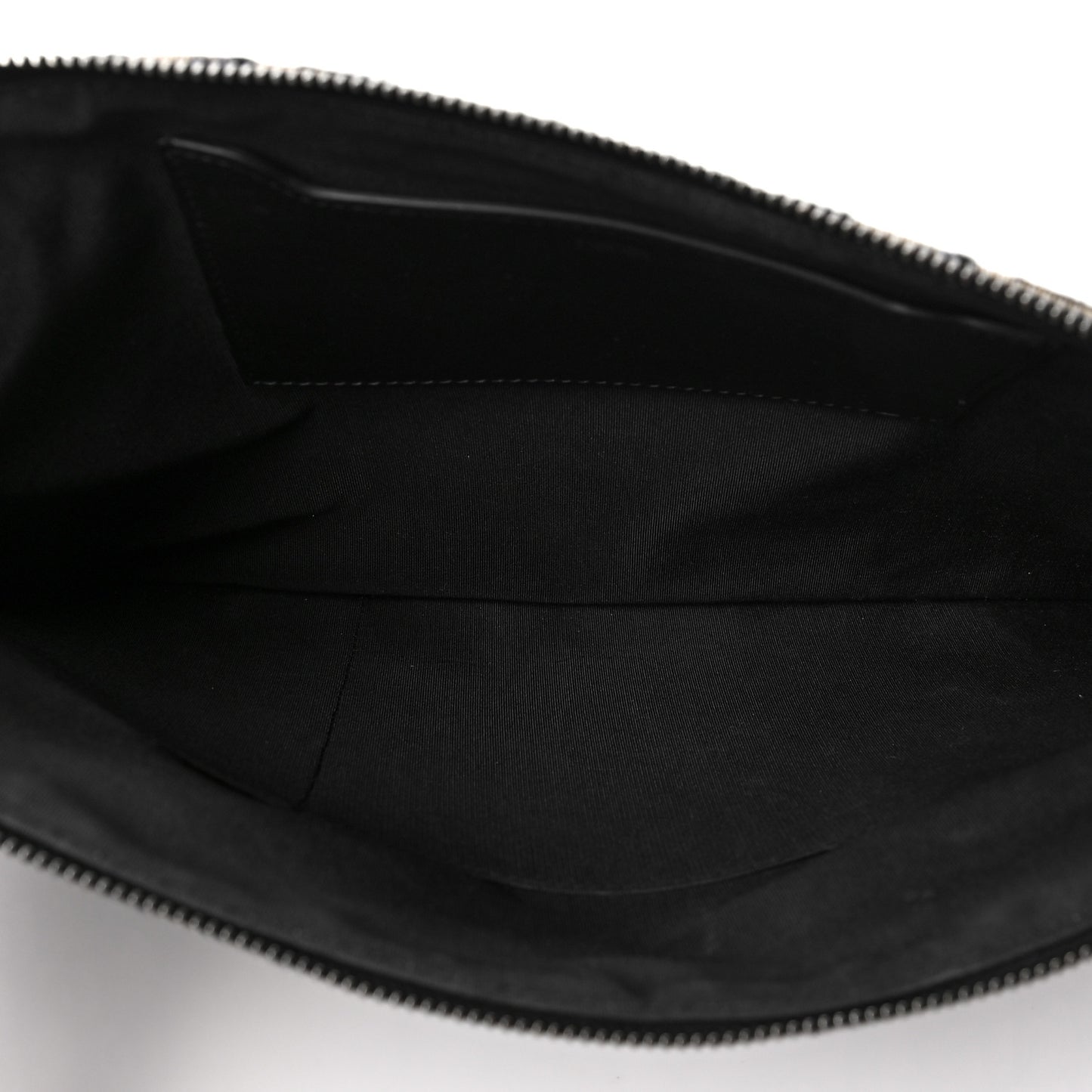 Oblique A4 Flat Pouch Clutch Blue