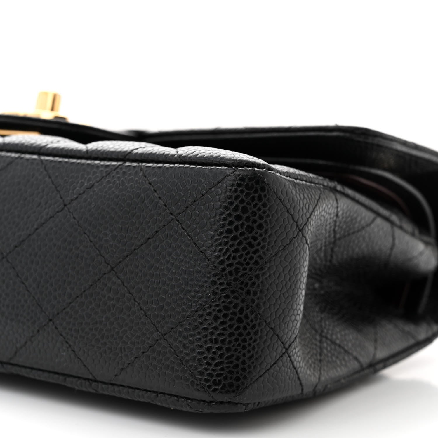 Chanel Caviar Quilted Small Double Flap Black 10 of 11
