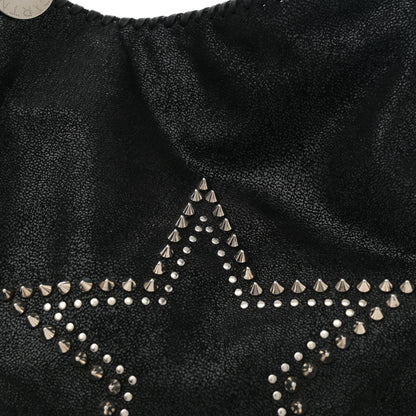 Stella McCartney Shaggy Deer Studded Small Star Falabella Tote Black 8 of 10