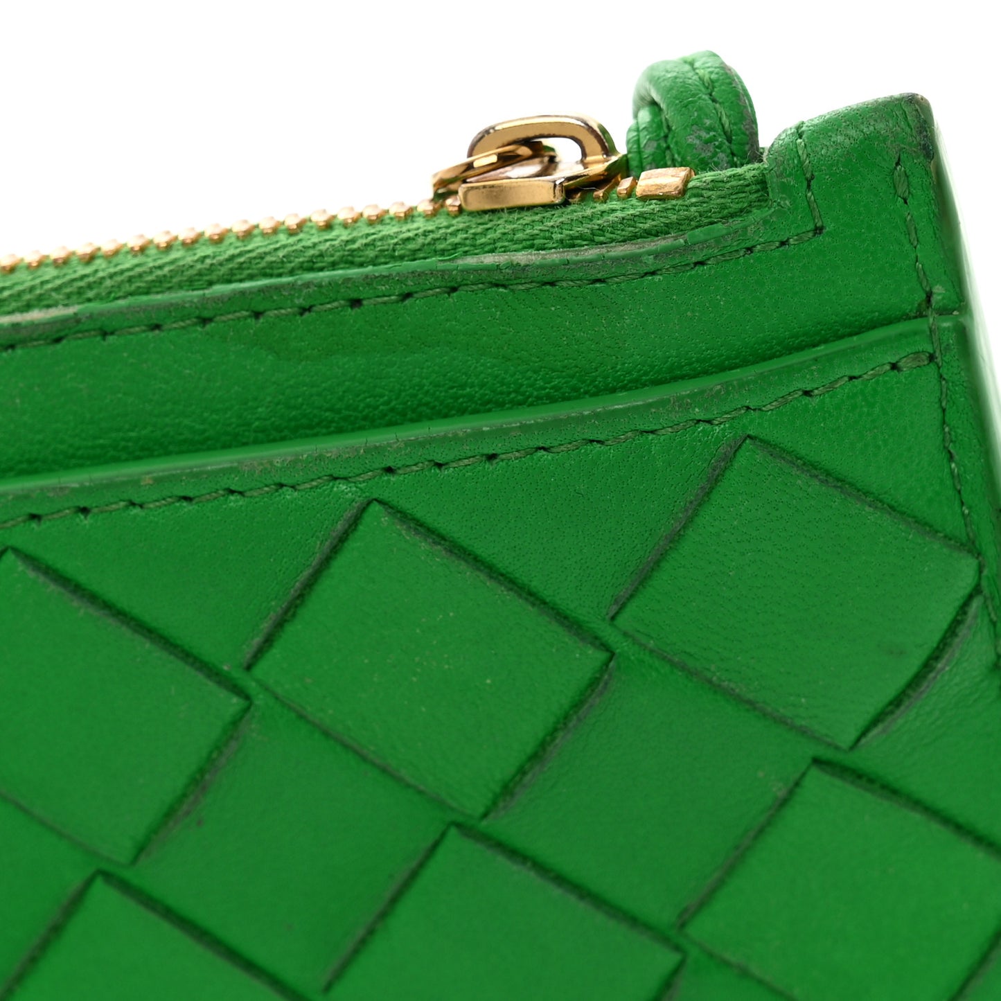 Nappa Intrecciato Key Holder Parakeet