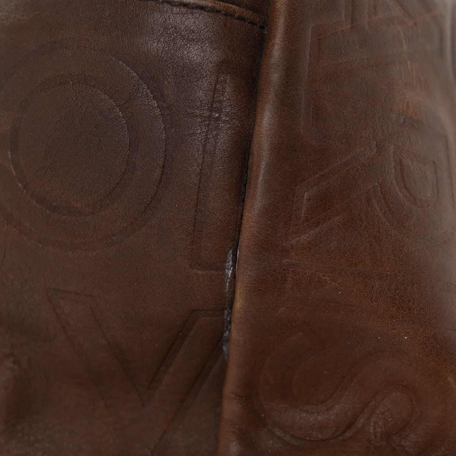 Louis Vuitton Monogram Paris Souple Whisper GM Chocolate 12 of 12