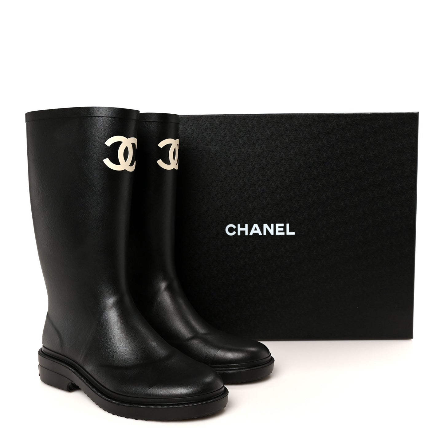 Caoutchouk CC High Boots 39 Black