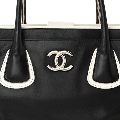 Chanel Lambskin Executive Cerf Shopper Tote Black 8 of 11