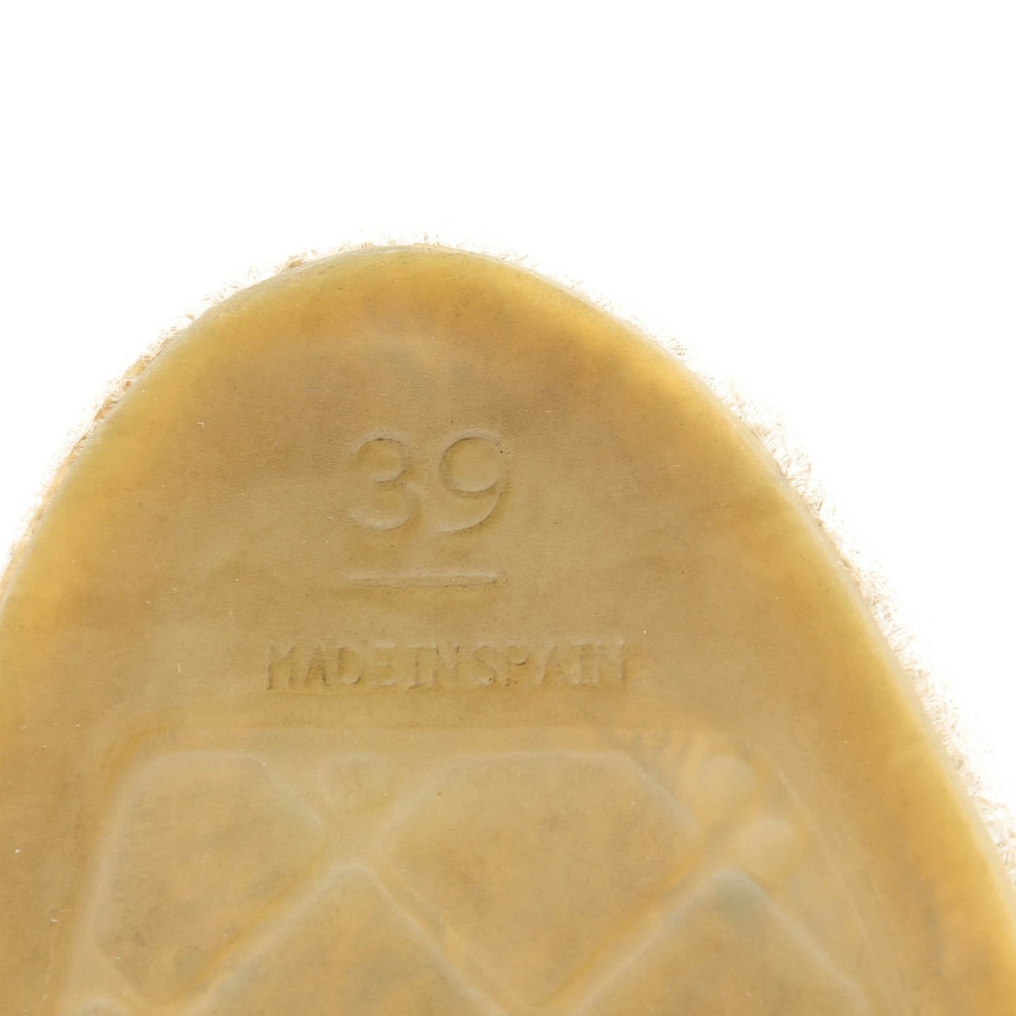 Lambskin CC Espadrilles 39 Black