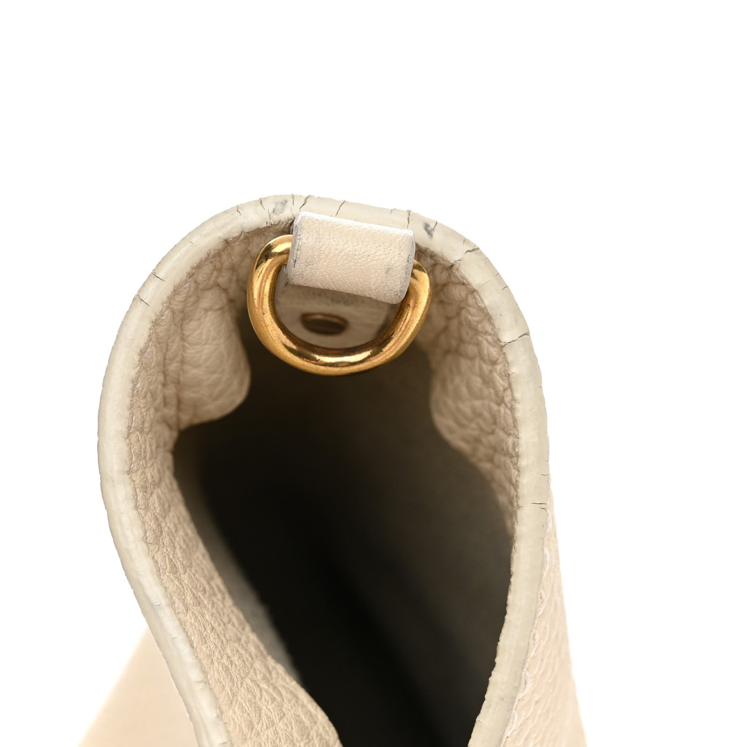 Valentino Garavani Grained Calfskin Turquoise Small Rockstud Rolling Tote Light Ivory 12 of 16