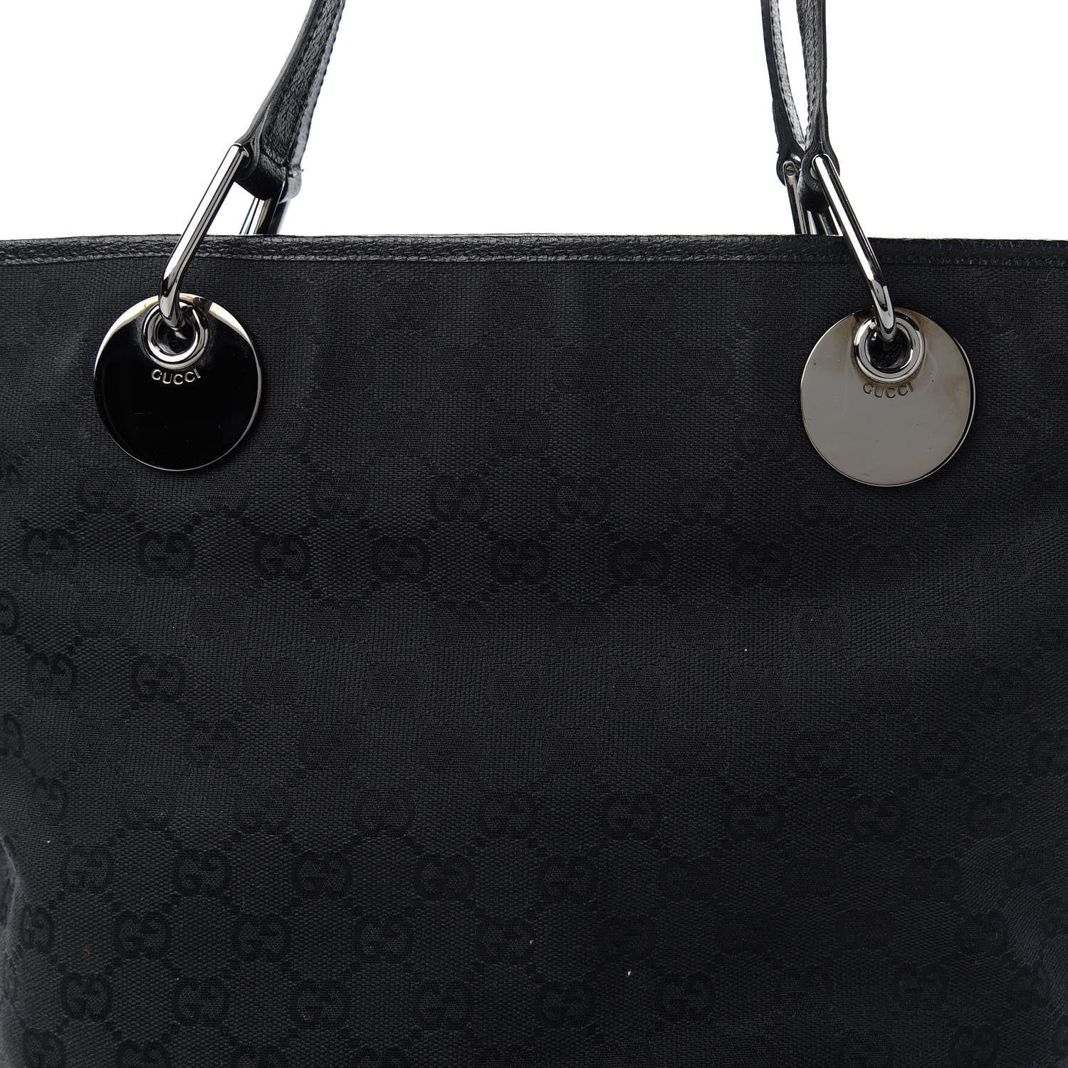 Gucci Monogram Small Eclipse Tote Black 10 of 10