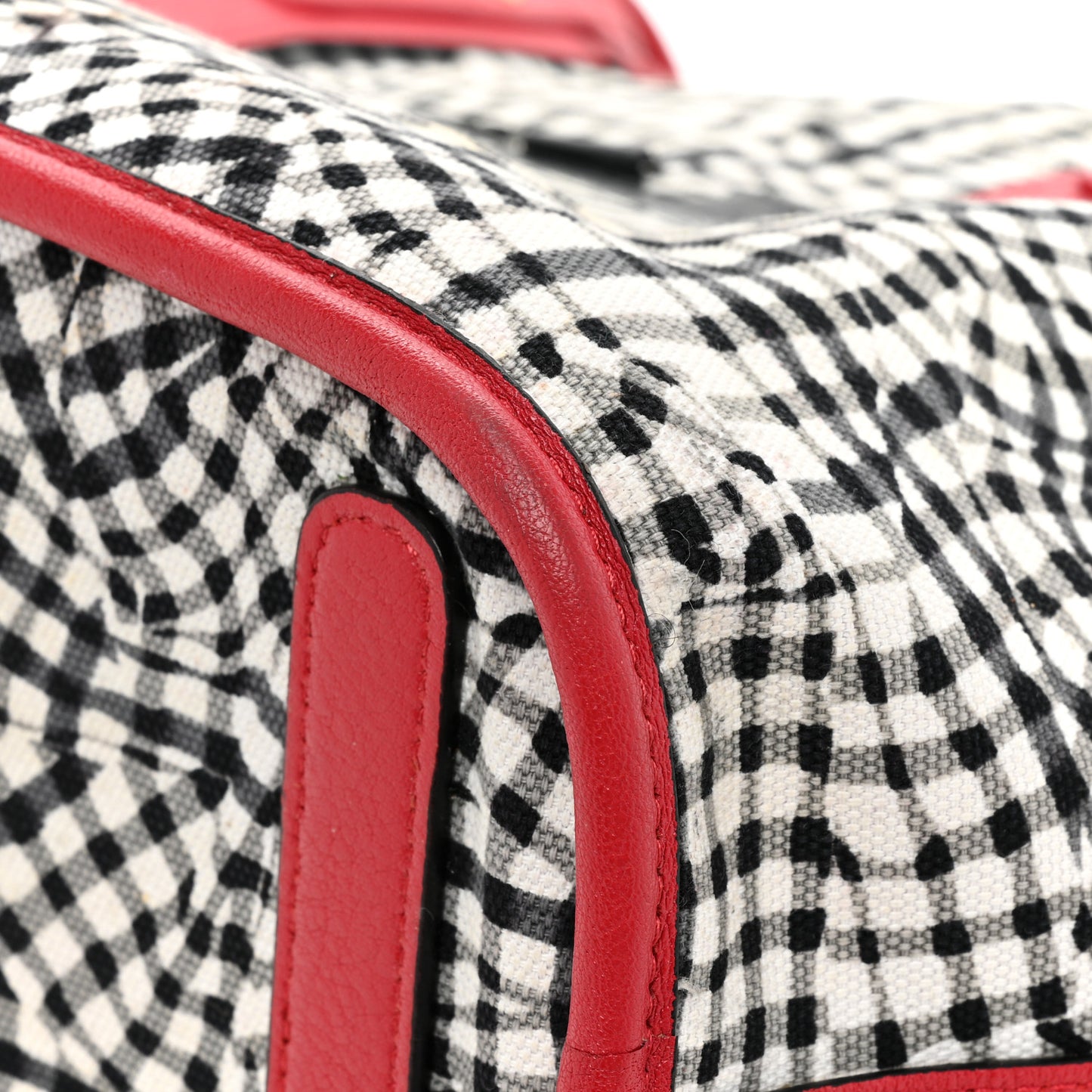 Visetos Medium Liz Reversible Shopper Tote Ruby Red