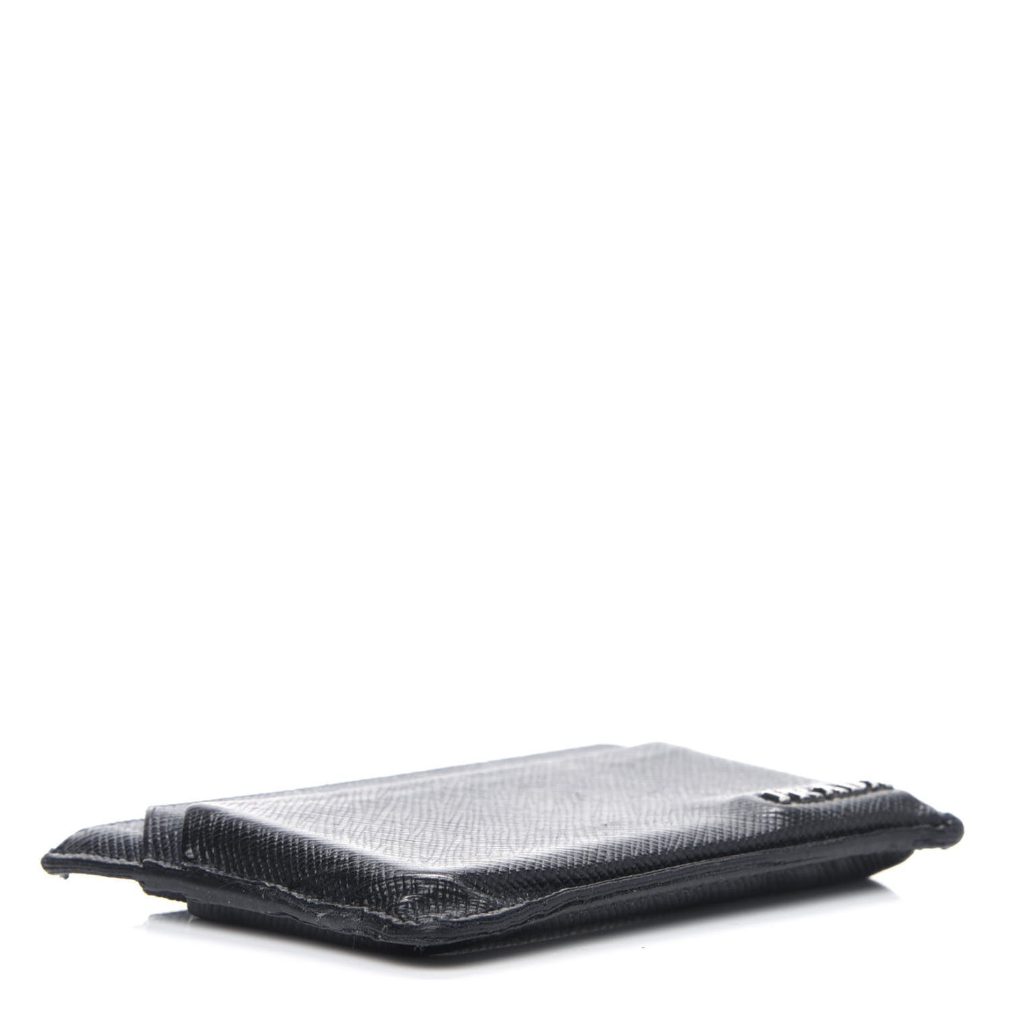 Saffiano Card Holder Black