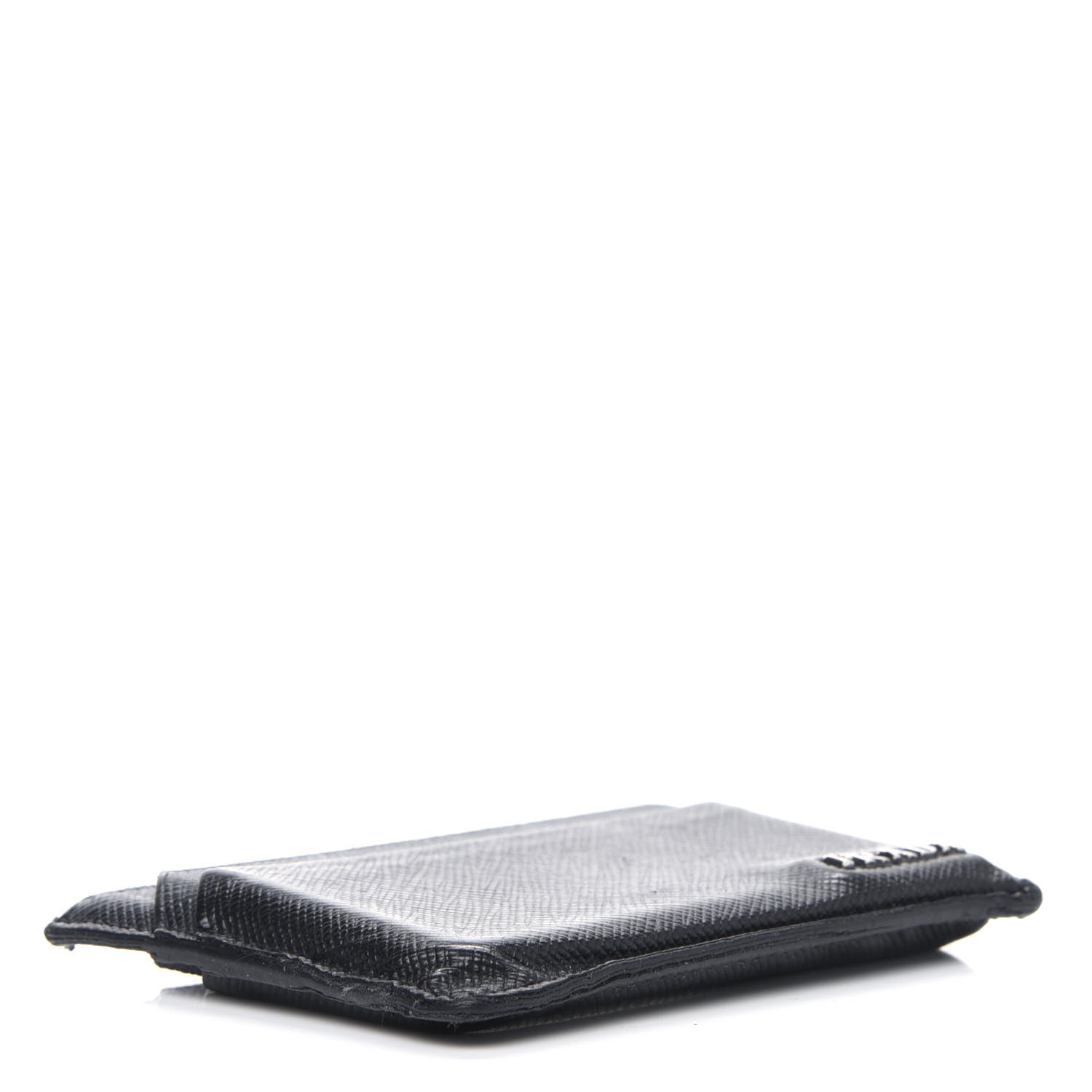 Prada Saffiano Card Holder Black 3 of 6