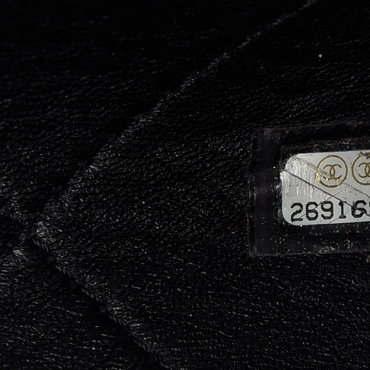 Chanel Caviar Stitched Large Shopping Tote Black 9 of 10