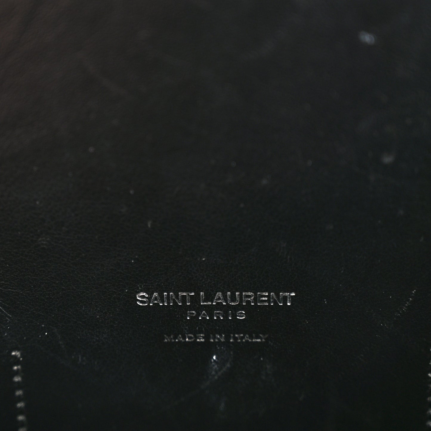 Grained Calfskin Small Sac De Jour Black
