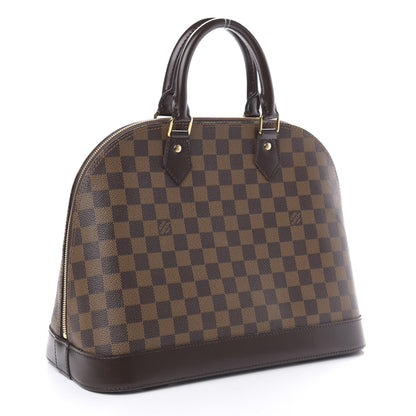 Louis Vuitton Damier Ebene Alma MM 3 of 9