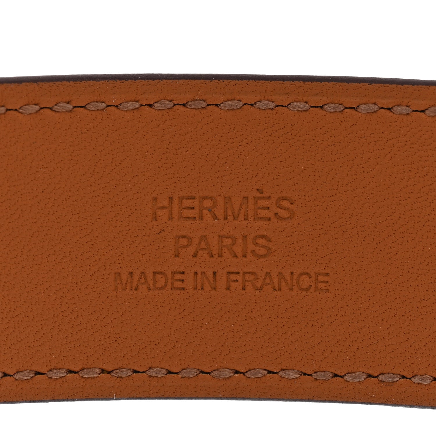 Hermes Chevre Chamkila Collier de Chien CDC 24 Bracelet T2 Jaune De Naples 4 of 5