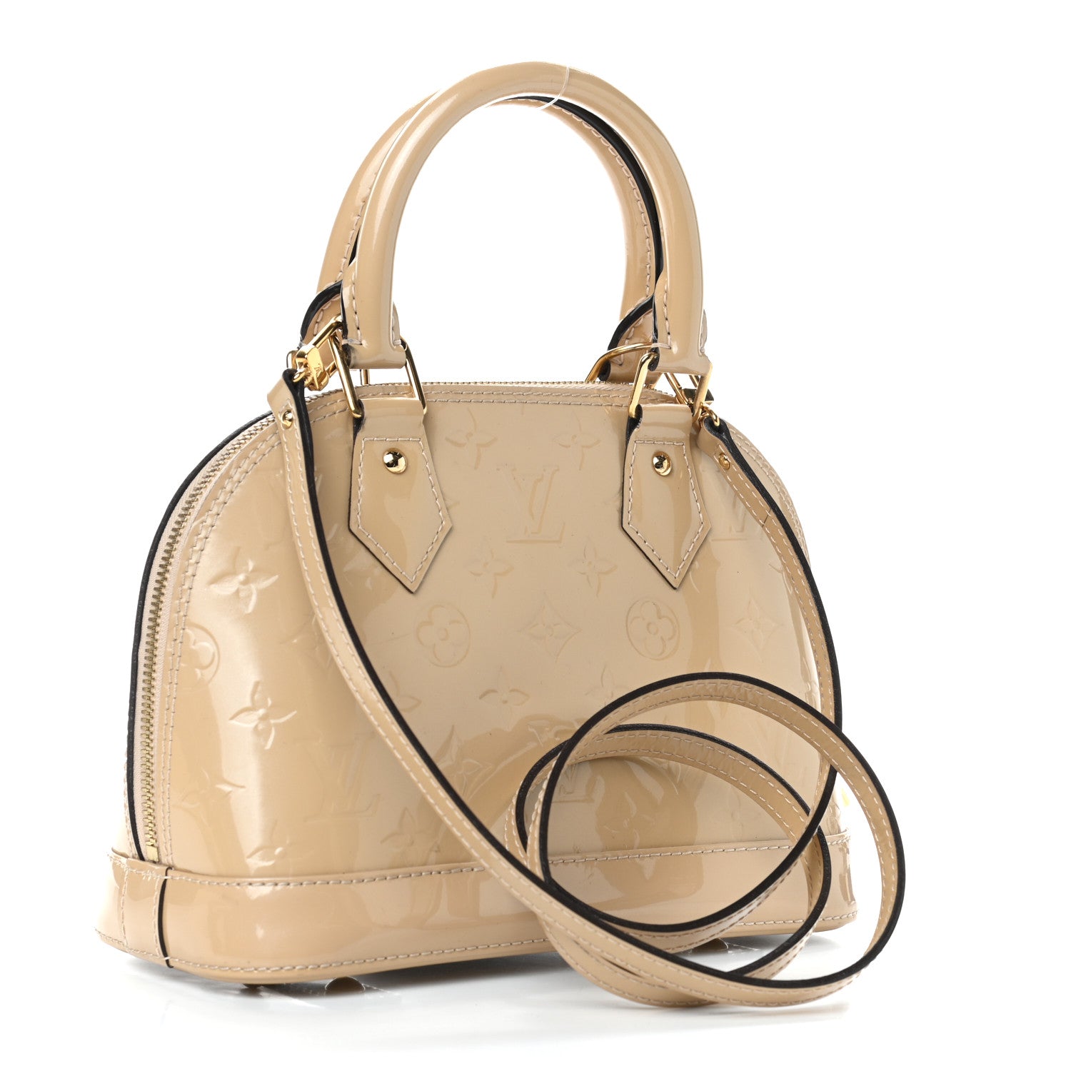Louis Vuitton Vernis Alma BB Dune 3 of 9