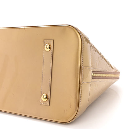 Louis Vuitton Vernis Alma GM Beige Poudre 9 of 12