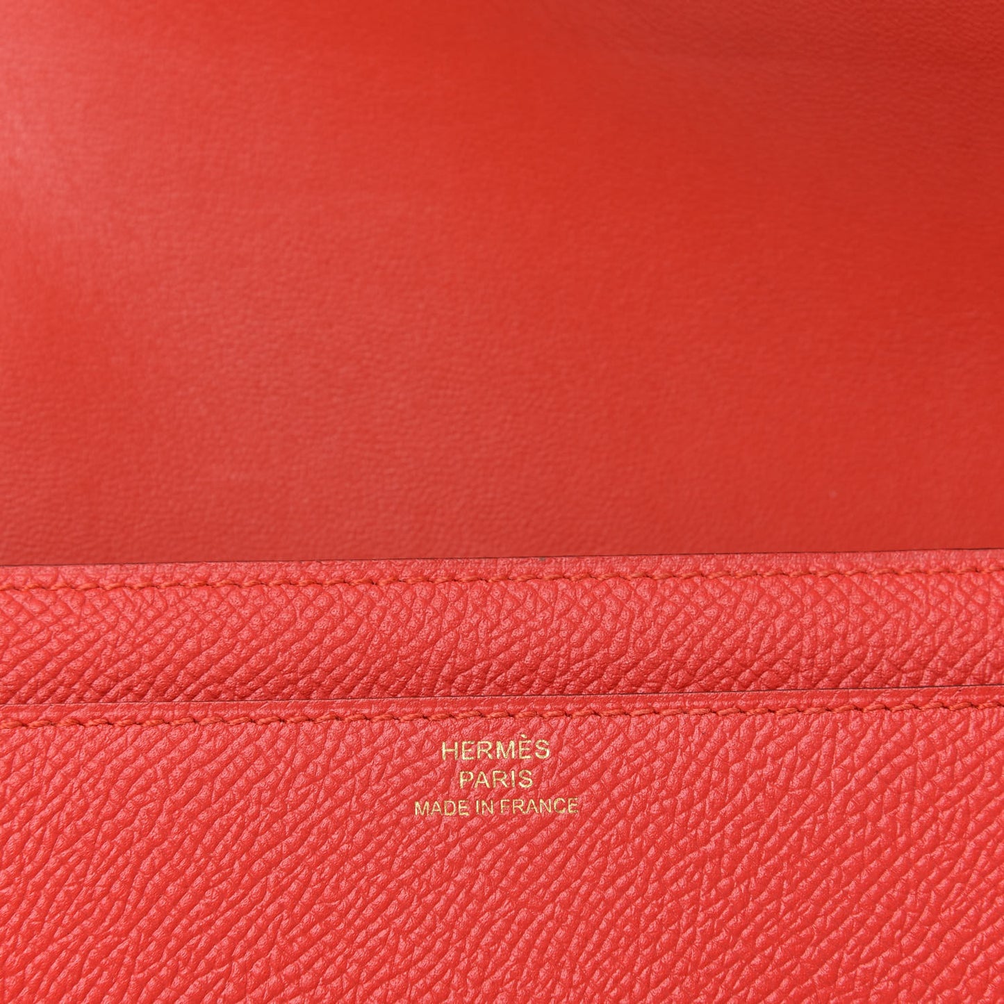 Epsom Constance Long Wallet Rouge Tomate