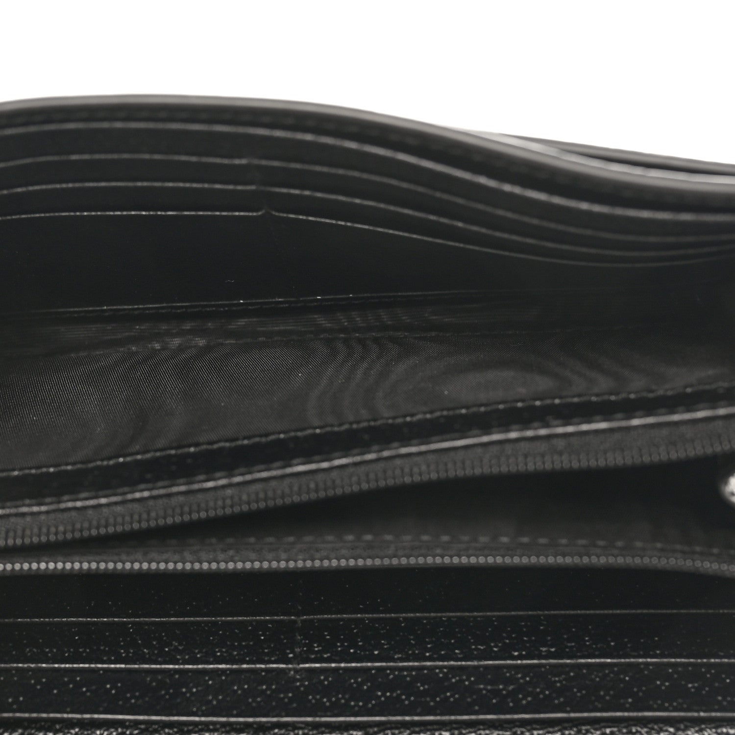 Gucci Calfskin Web Ophidia Continental Wallet Black 6 of 9