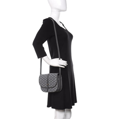 Goyard Goyardine Belvedere II PM Messenger Bag Gray 2 of 9