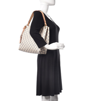Louis Vuitton Damier Azur Graceful PM Beige 2 of 14