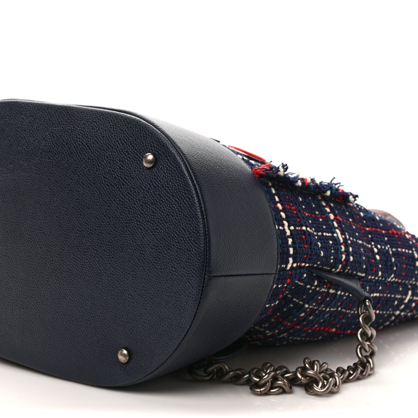 Tweed Crest Trip Backpack Navy Burgundy