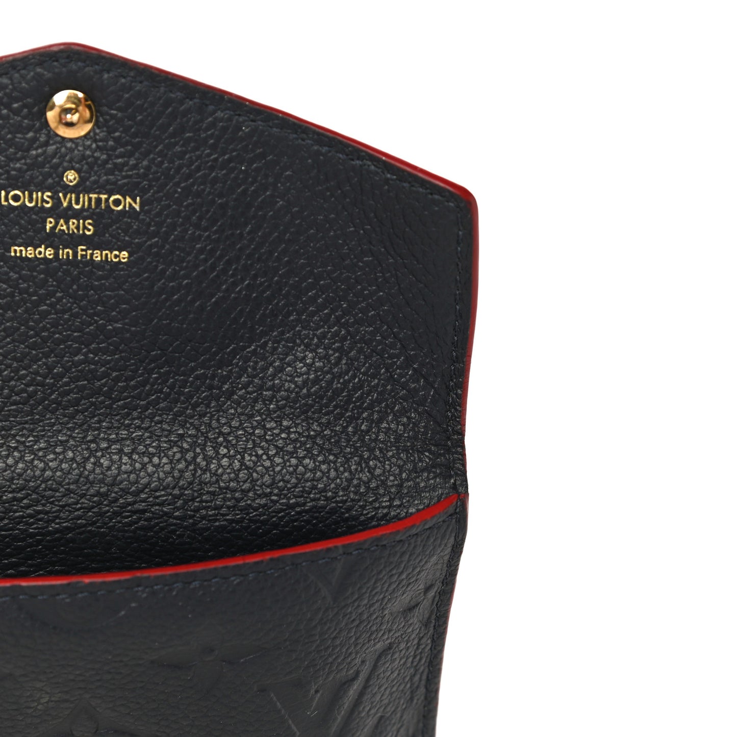 Empreinte Key Pouch Marine Rouge