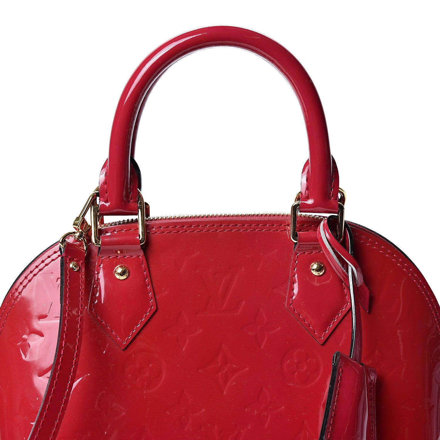 Louis Vuitton Vernis Alma BB Rose Indien 7 of 9
