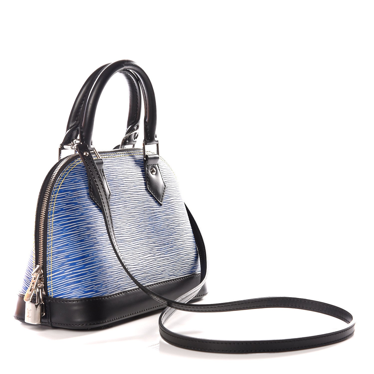 Louis Vuitton Epi Alma BB Denim Light 2 of 12