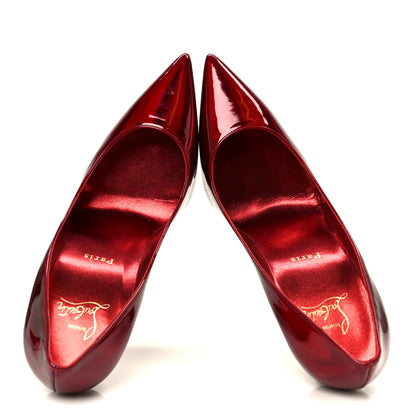 Christian Louboutin Metallic Patent Psychic So Kate 100 Pumps 39.5 Loubi 2 of 8