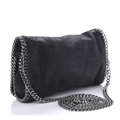 Stella McCartney Shaggy Deer Falabella Crossbody Bag Black 3 of 10