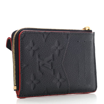 Louis Vuitton Empreinte Recto Verso Card Holder Marine Rouge 3 of 8