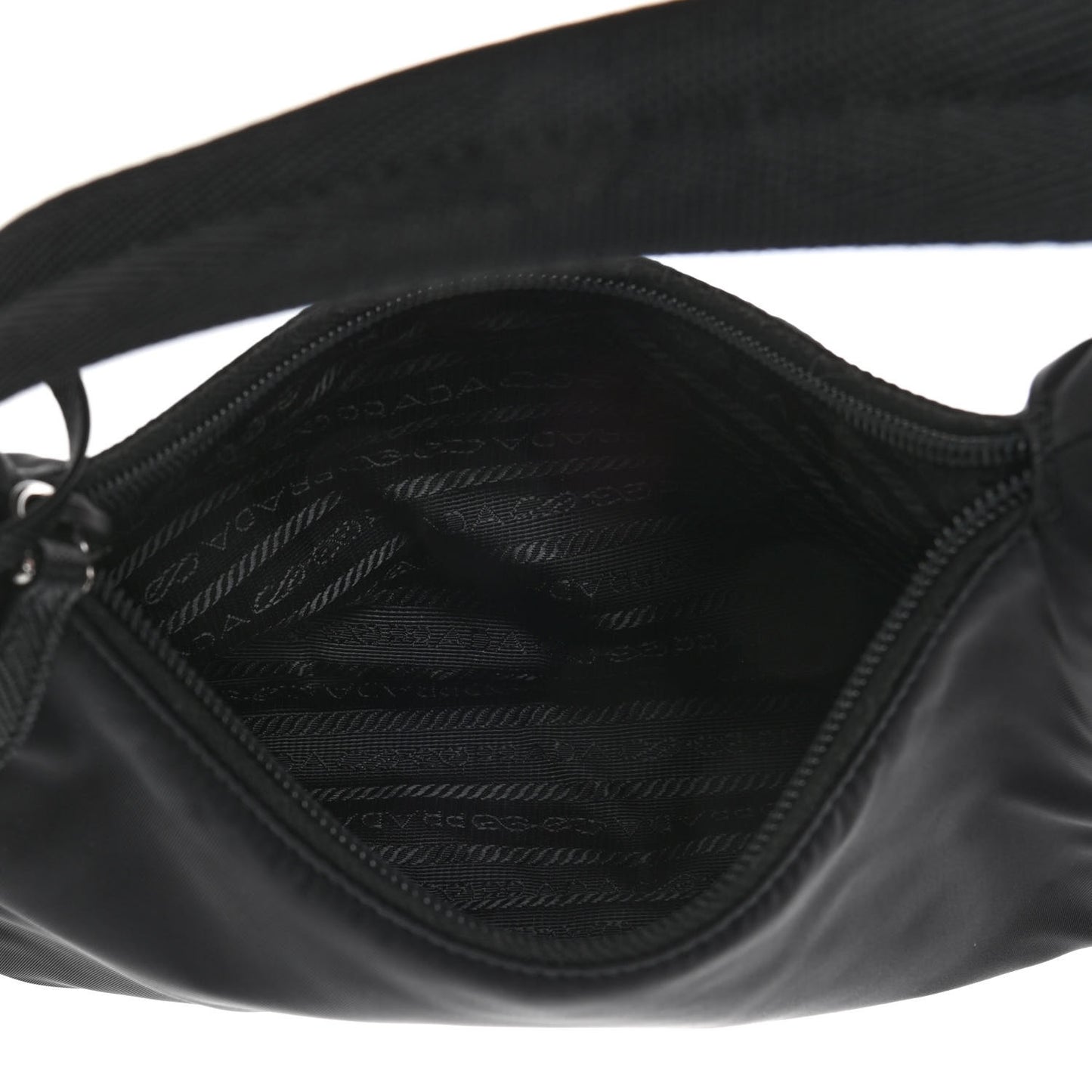 Tessuto Nylon Mini Re-Edition 2000 Bag Black