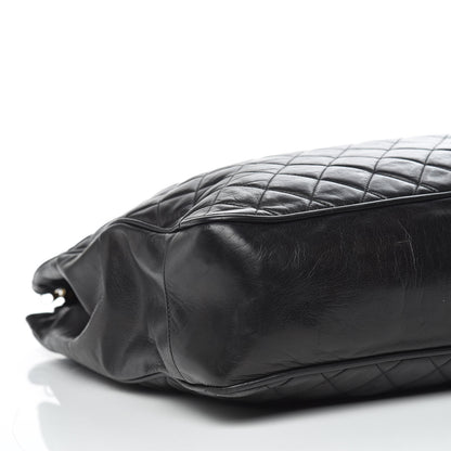 Chanel Lambskin Quilted Shoulder Bag Black 15 of 16