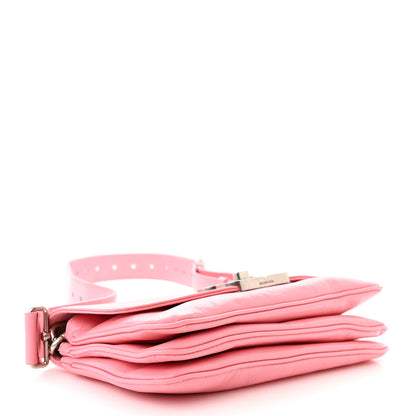 Balenciaga Peach Calfskin Small BB Soft Flap Bag Sweet Pink 4 of 10