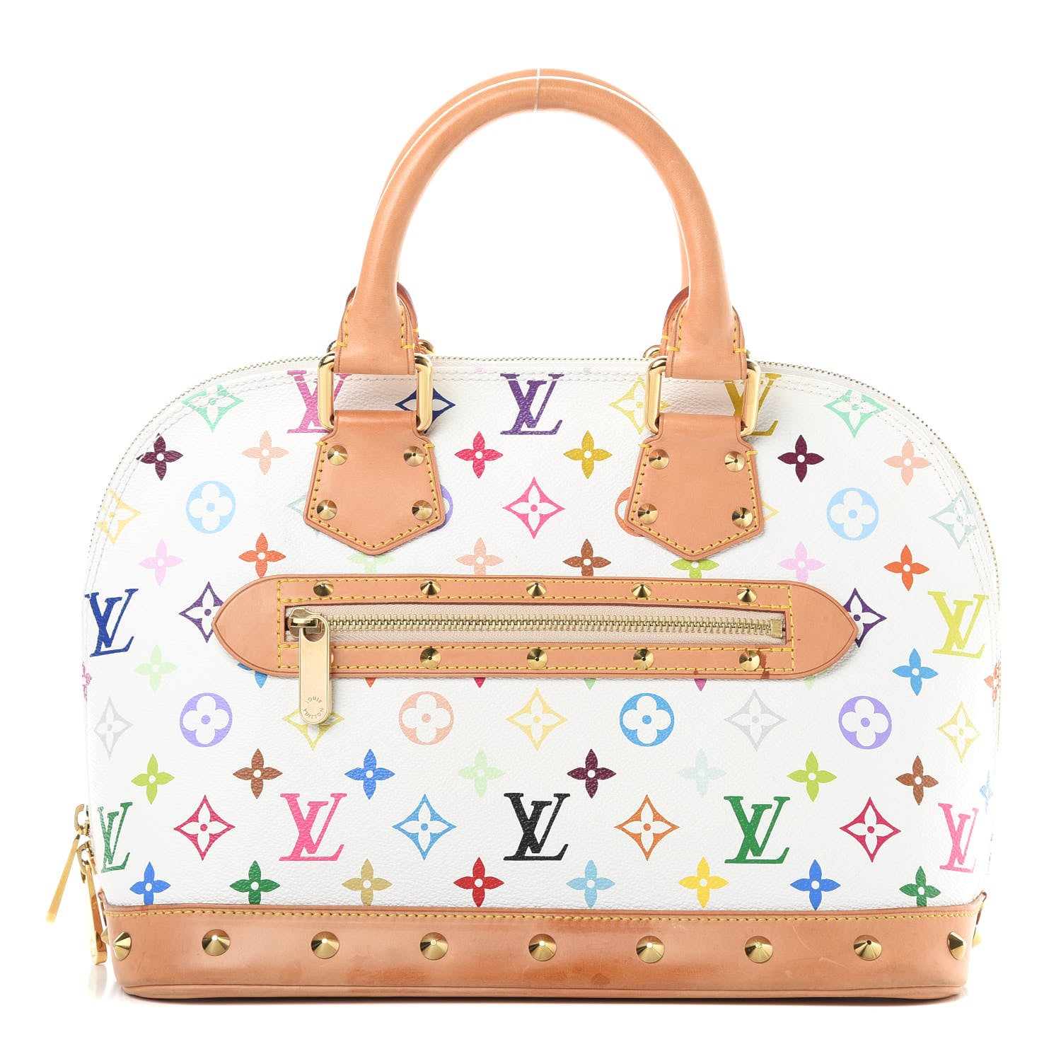 Louis Vuitton Monogram Multicolor Alma White 1 of 13