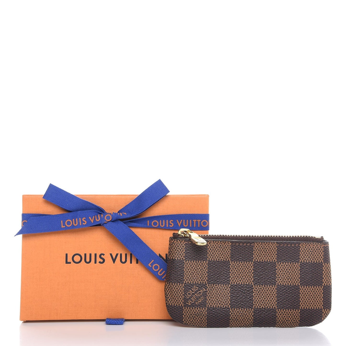 Damier Ebene Key Pouch