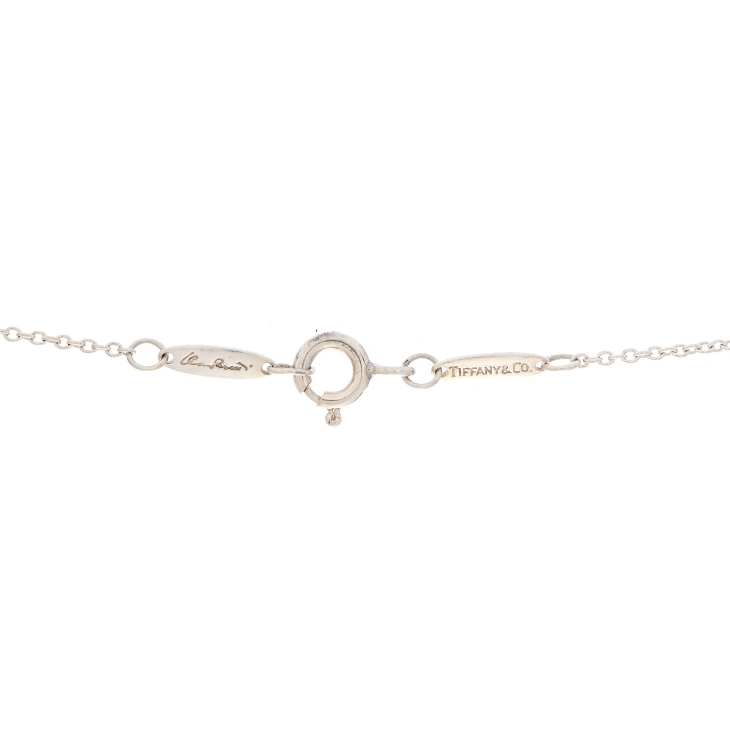 Sterling Silver 28mm Elsa Peretti Starfish Pendant Necklace