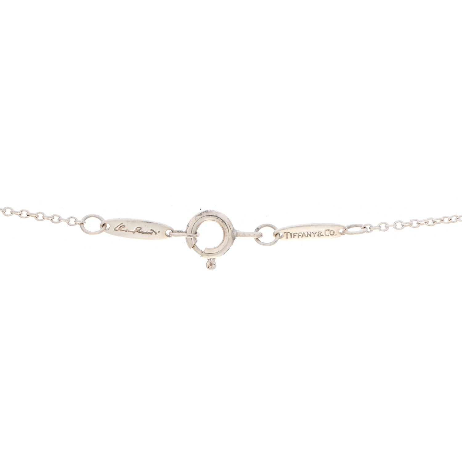 Tiffany Sterling Silver 28mm Elsa Peretti Starfish Pendant Necklace 4 of 5