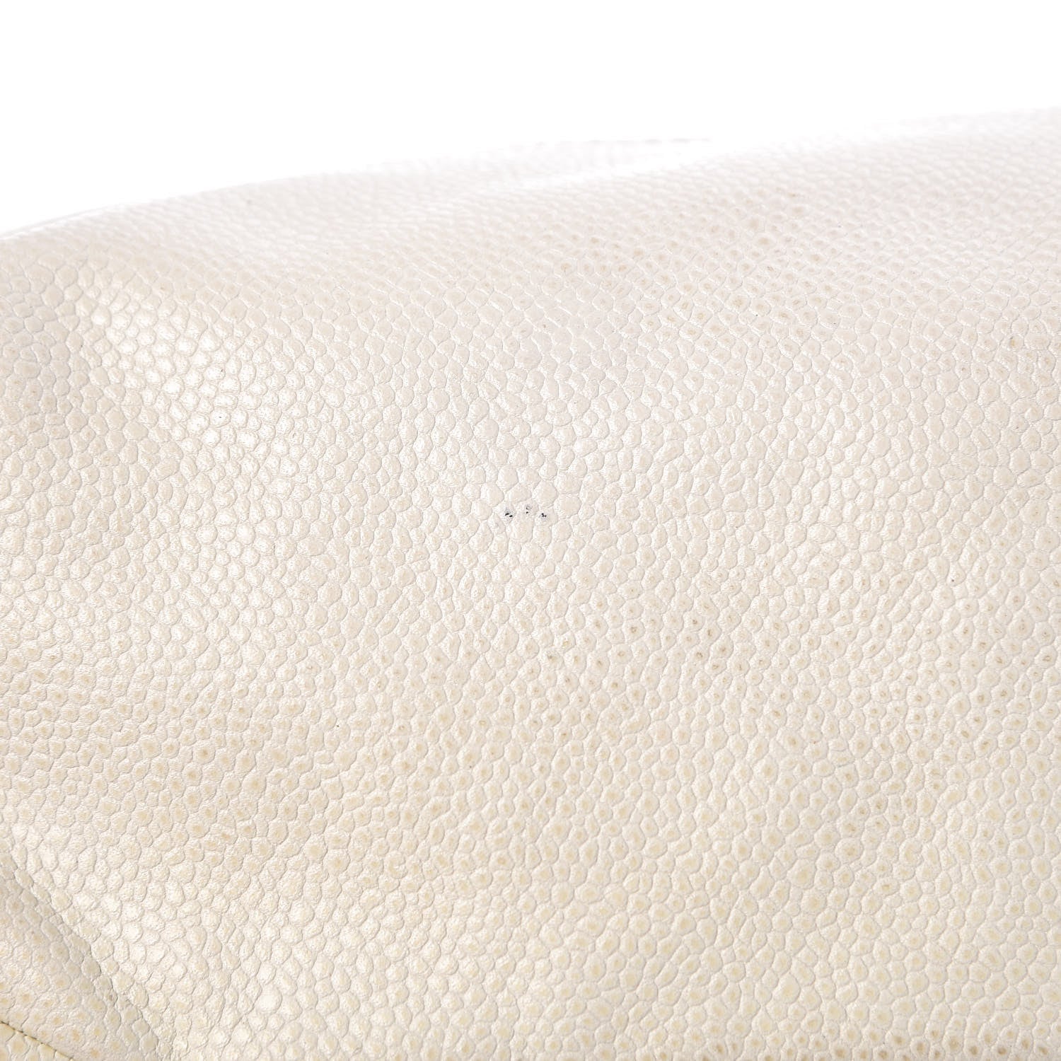 Chanel Caviar Quilted Timeless CC Bowler Bag White 10 of 18