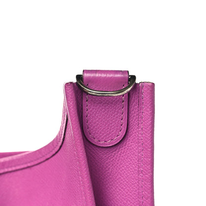 Hermes Epsom Evelyne II GM Cyclamen 11 of 13
